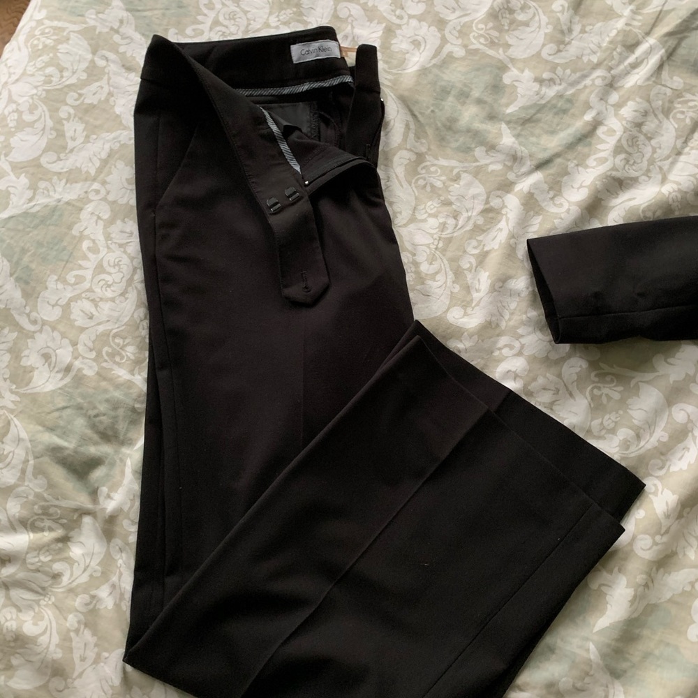 Calvin Klein classic black pantsuit - Picture 4 of 6